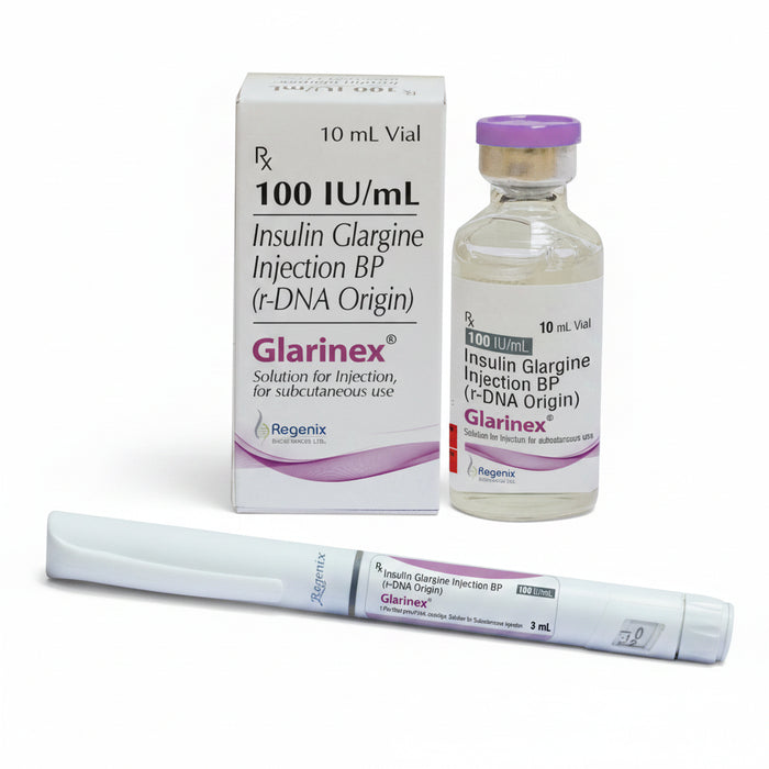 Insulin Glargine Injection 3ml (5 vials)